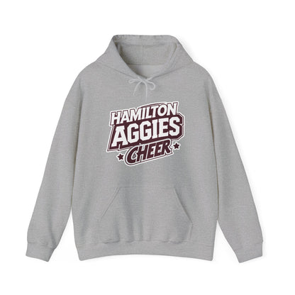 Adult Hoodie Sweatshirt \ Hamilton Aggies Cheer \ HAC1