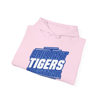 Adult Hoodie Sweatshirt \ Brilliant Tigers Basketball \ BTBK2