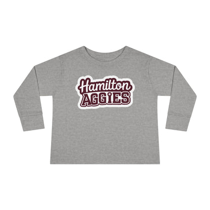 Toddler Long Sleeve Tee \ Hamilton Aggies \ HAG2