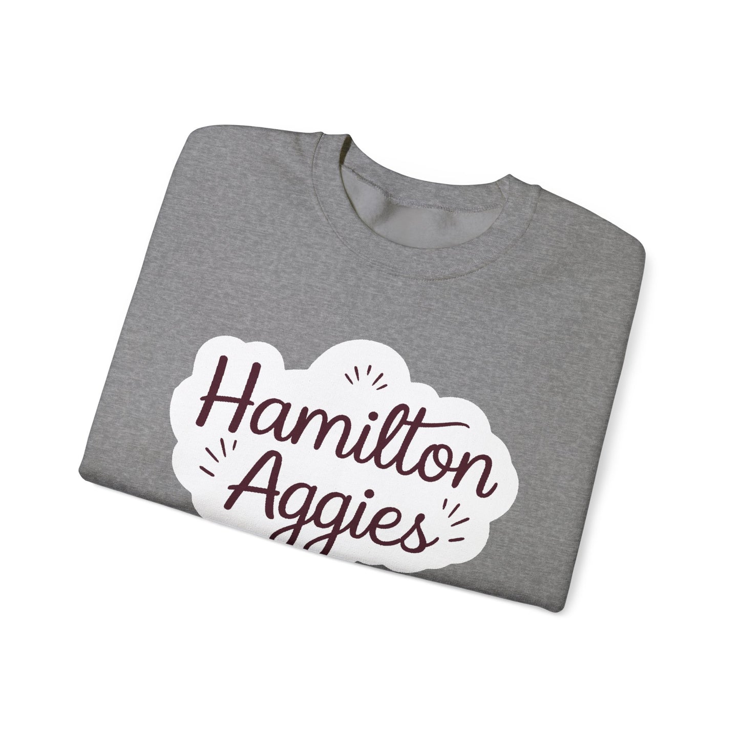 Adult Crewneck Sweatshirt \ Hamilton Aggies \ HAG1