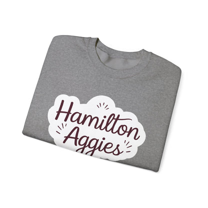 Adult Crewneck Sweatshirt \ Hamilton Aggies \ HAG1