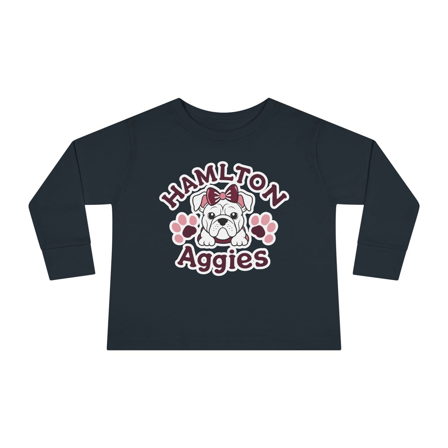 Toddler Long Sleeve Tee \ Hamilton Aggies \ HAG3