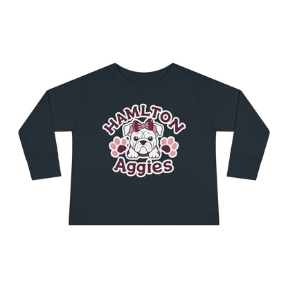 Toddler Long Sleeve Tee \ Hamilton Aggies \ HAG3