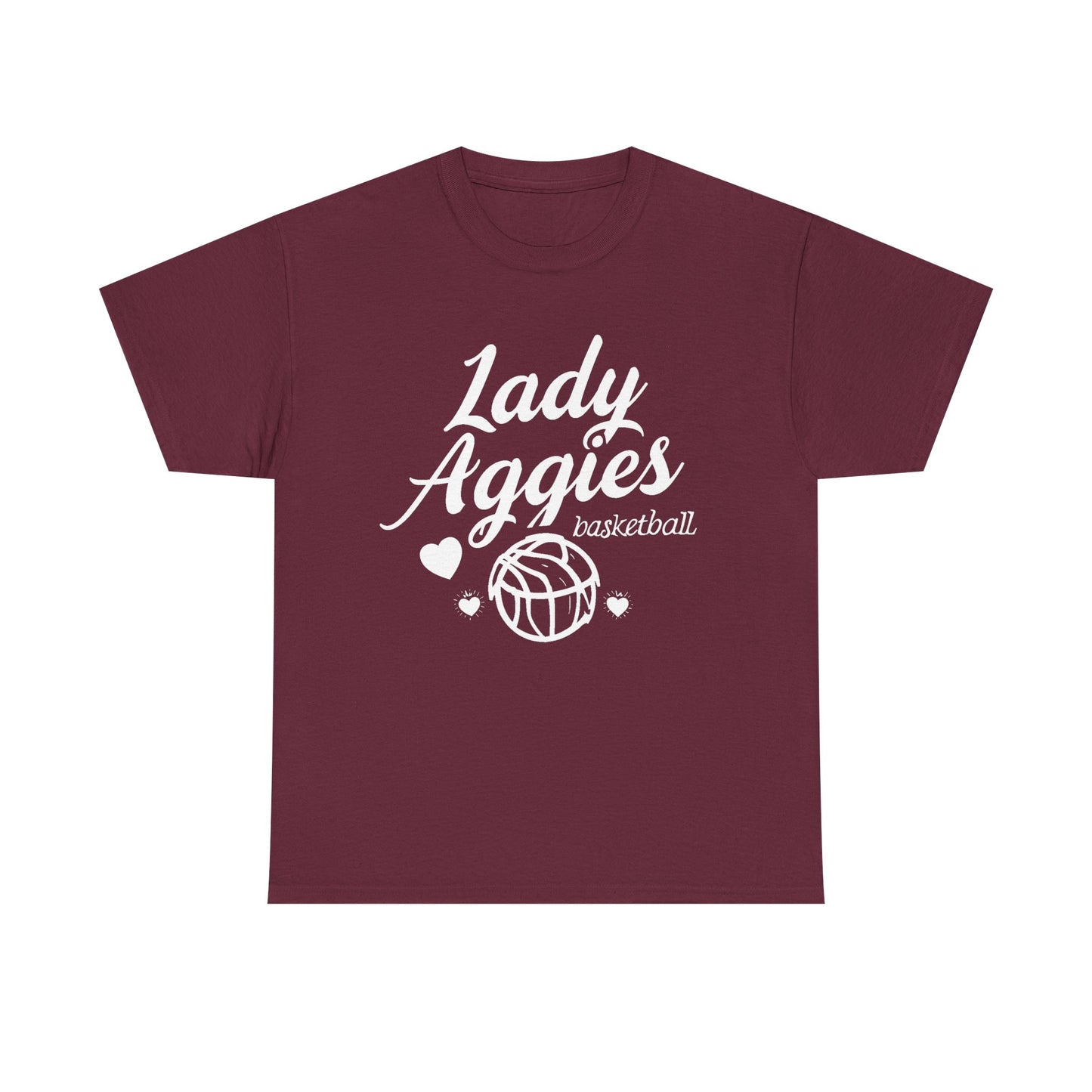Adult Tee \ Hamilton Aggies Basketball \ HABBG2