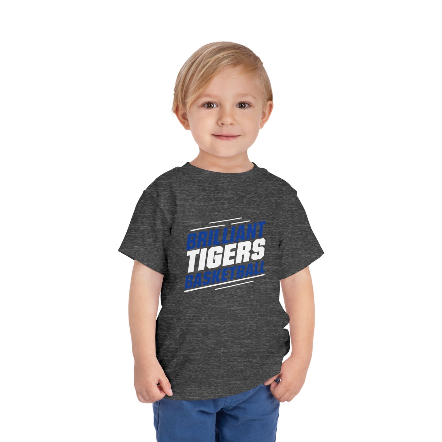 Toddler Tee \ Brilliant Tigers Basketball \ BTBK2