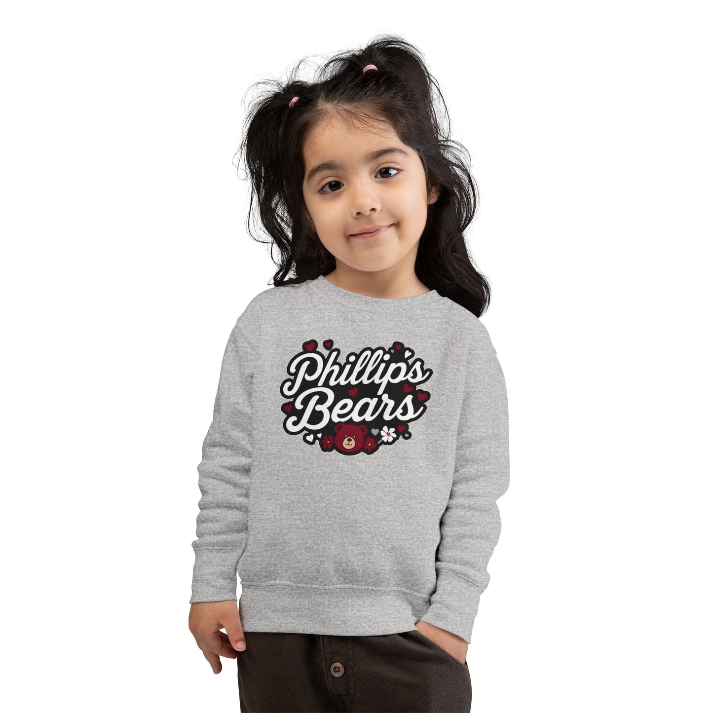 Toddler Crewneck Sweatshirt \ Phillip's Bears \ PBG1