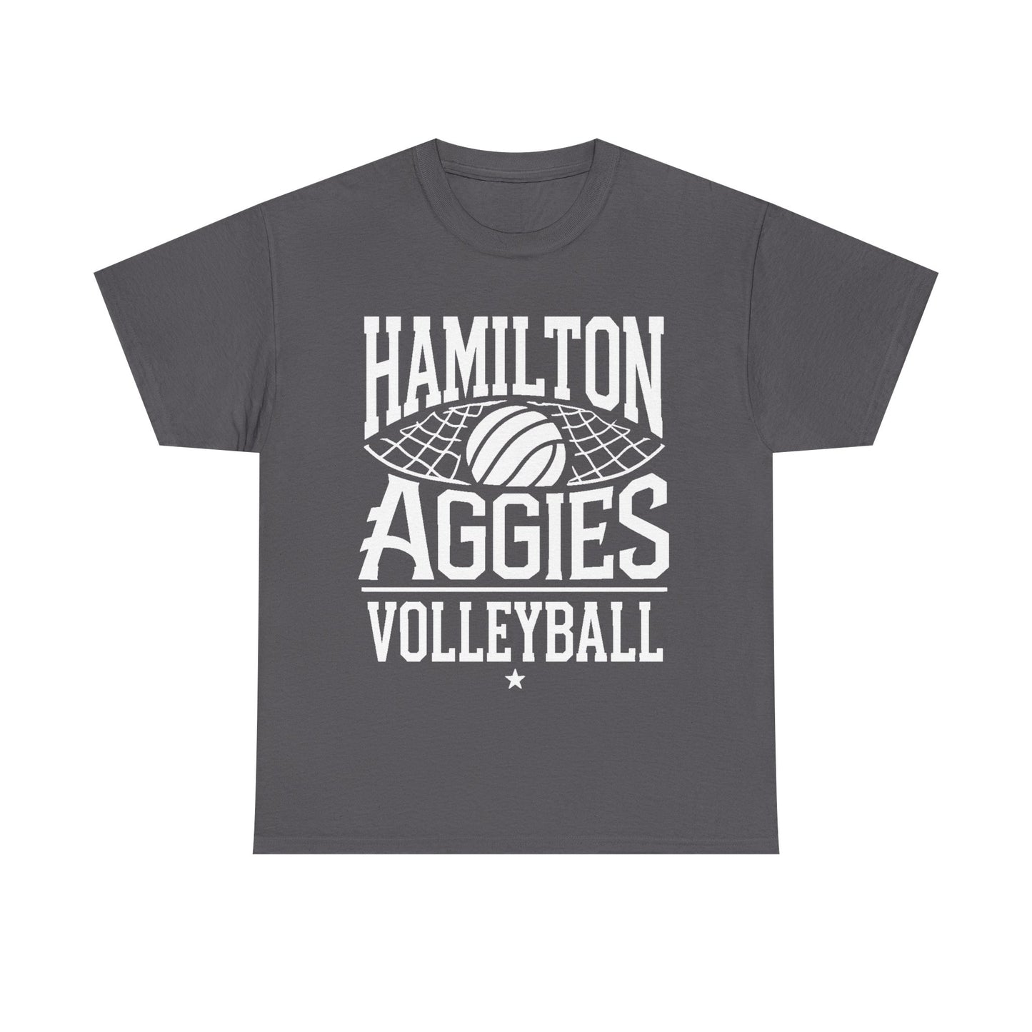 Adult Tee \ Hamilton Aggies Volleyball \ HAV2