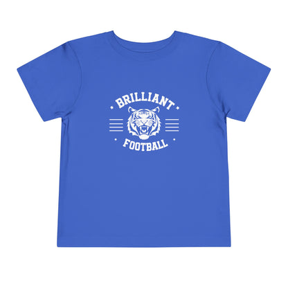 Toddler Tee \ Brilliant Tigers Football \ BTF2