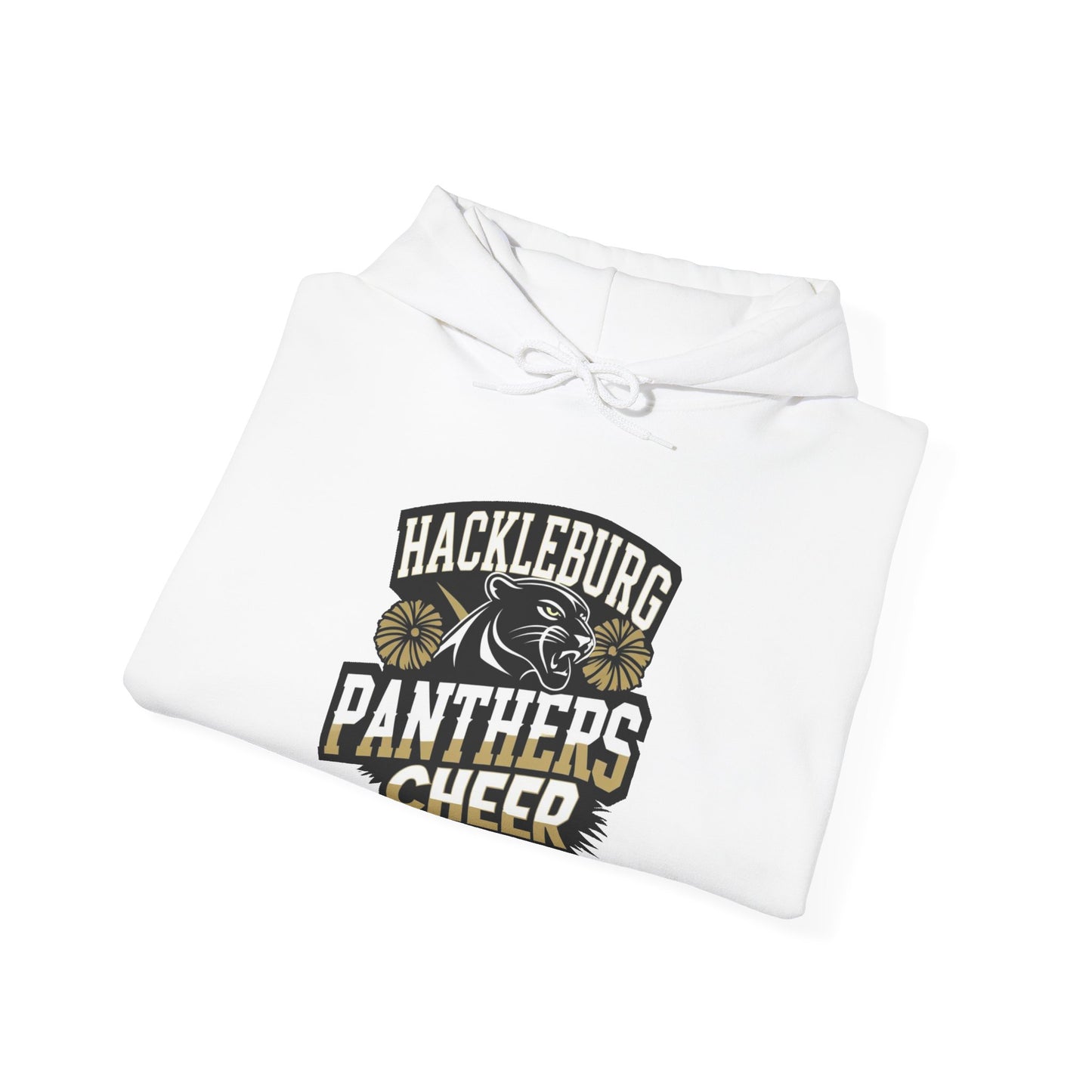 Adult Hoodie Sweatshirt \ Hackleburg Panthers Cheer \ HPC1