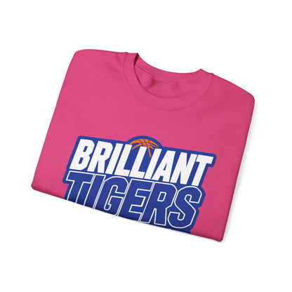 Adult Crewneck Sweatshirt \ Brilliant Tigers Basketball \ BTBK1