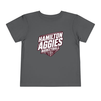 Toddler Tee \ Hamilton Aggies Basketball \ HABB2