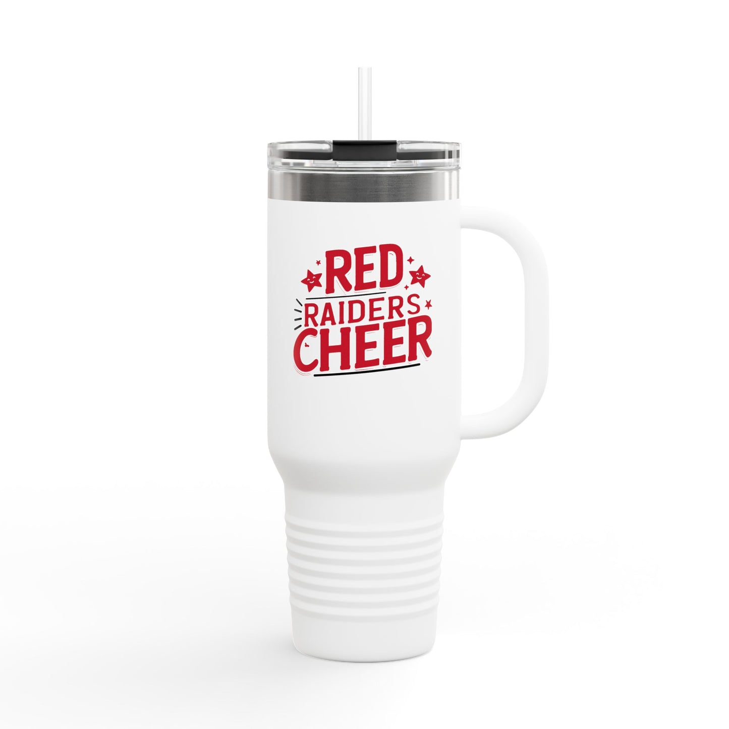 40oz Insulated Tumbler \ Marion County Red Raiders Cheer \ MCC2