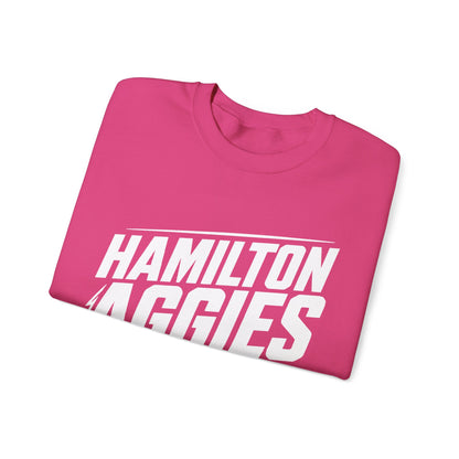 Adult Crewneck Sweatshirt \ Hamilton Aggies Basketball \ HABB2