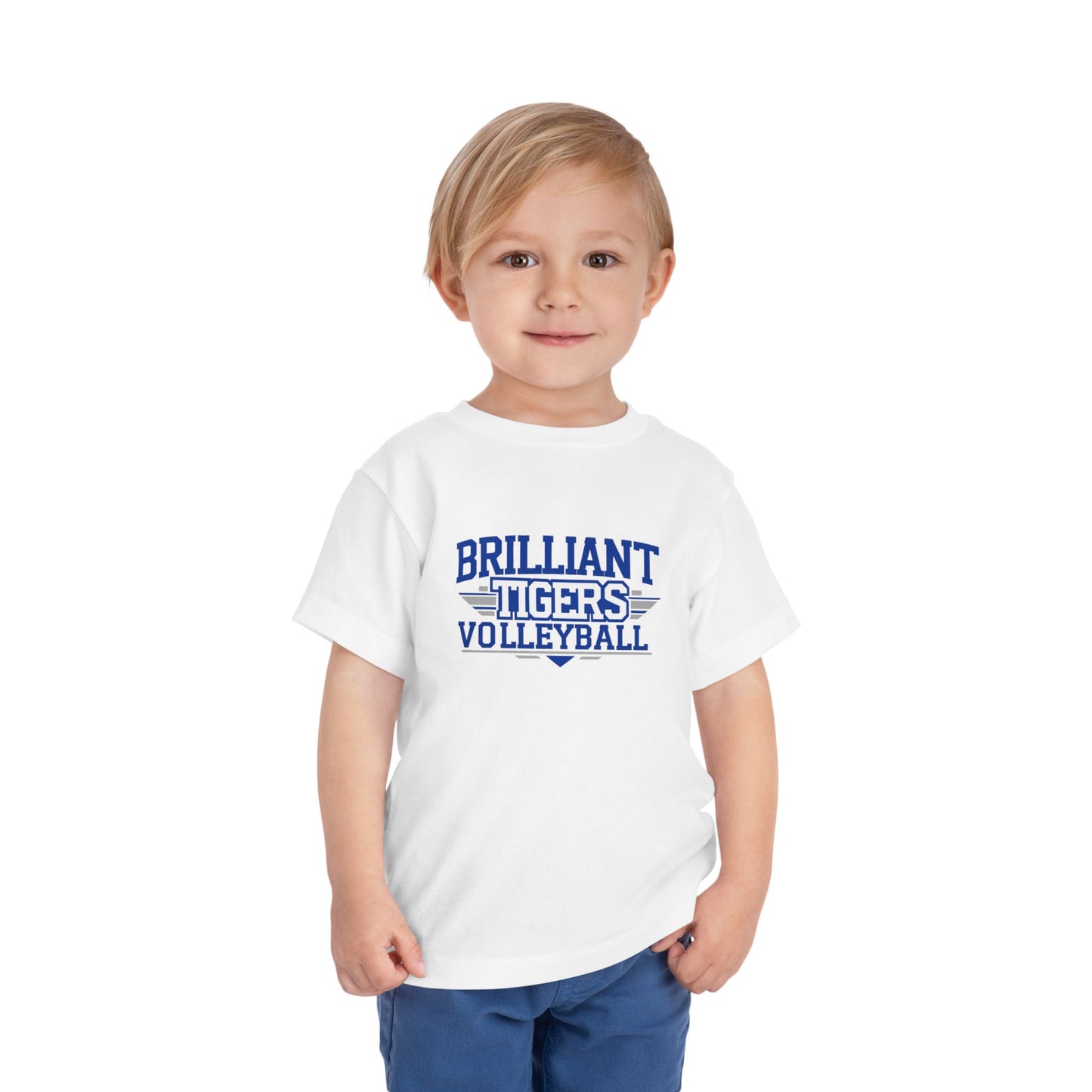 Toddler Tee \ Brilliant Tigers Volleyball \ BTV2