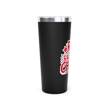 22oz Copper Insulated Tumbler \ Marion County Red Raiders Cheer \ MCC2