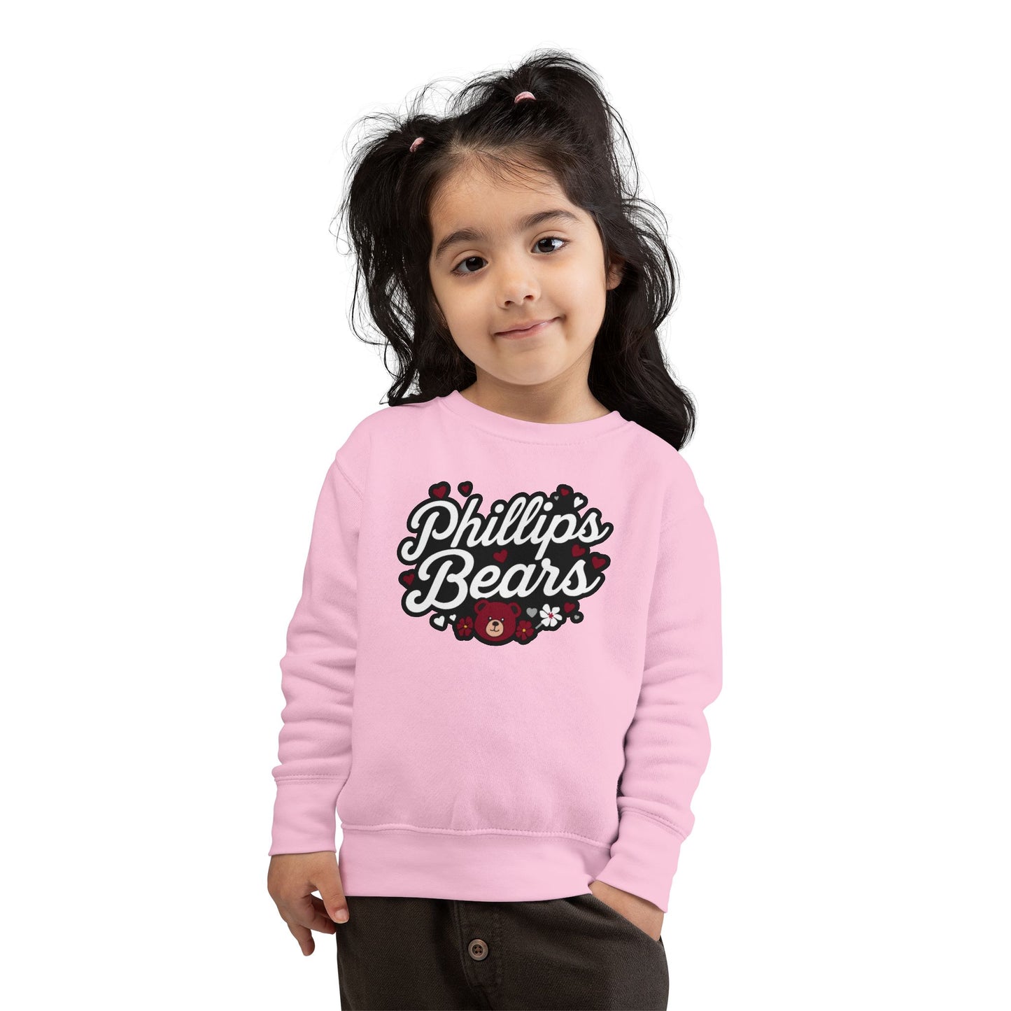 Toddler Crewneck Sweatshirt \ Phillip's Bears \ PBG1