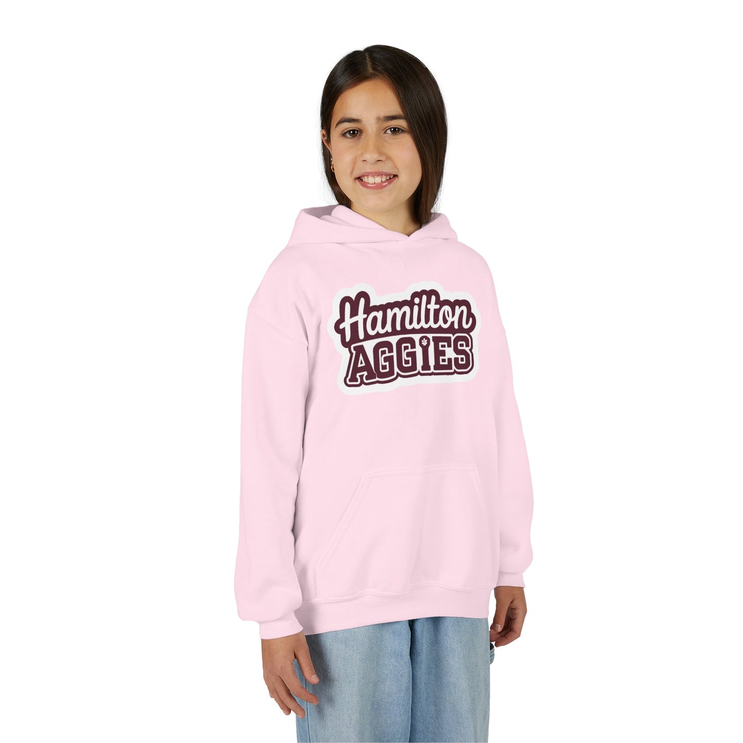 Youth Hoodie Sweatshirt \ Hamilton Aggies \ HAG2