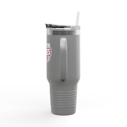 40oz Insulated Tumbler \ Hamilton Aggies Cheer \ Style 1