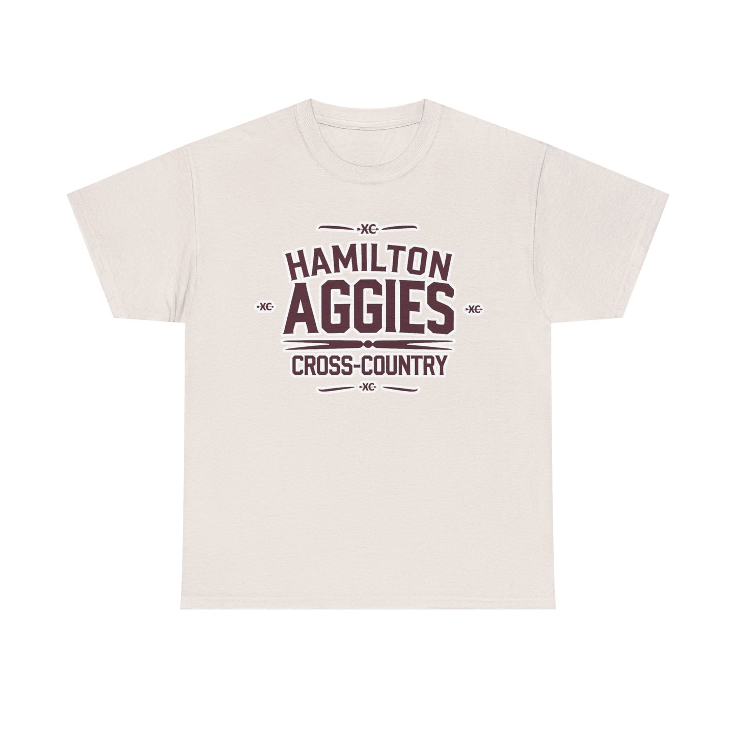 Adult Tee \ Hamilton Aggies Cross-Country \ HCC1