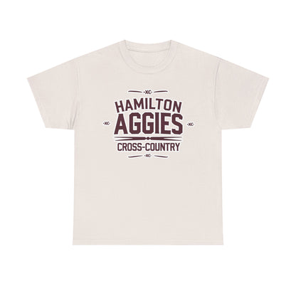 Adult Tee \ Hamilton Aggies Cross-Country \ HCC1