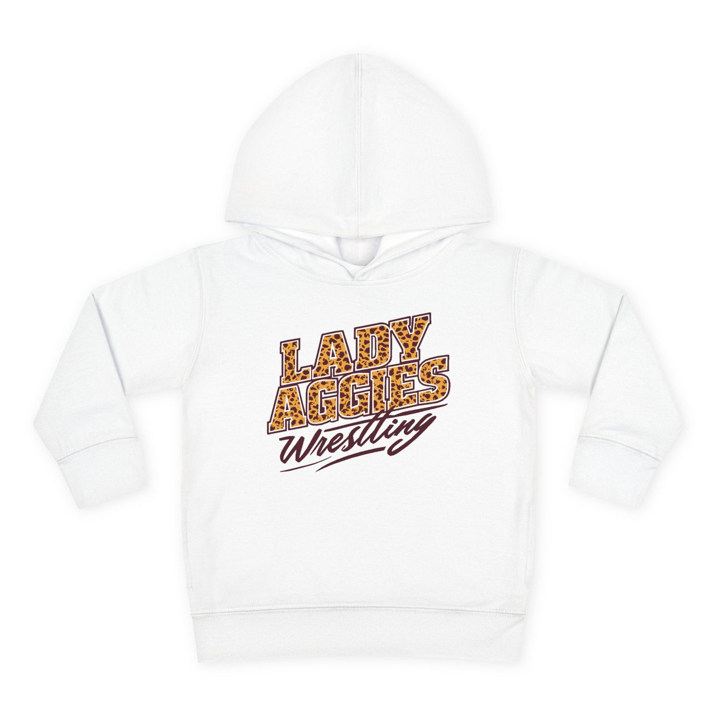 Toddler Hoodie Sweatshirt \ Hamilton Aggies Wrestling \ HAWG3