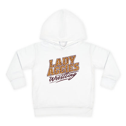 Toddler Hoodie Sweatshirt \ Hamilton Aggies Wrestling \ HAWG3
