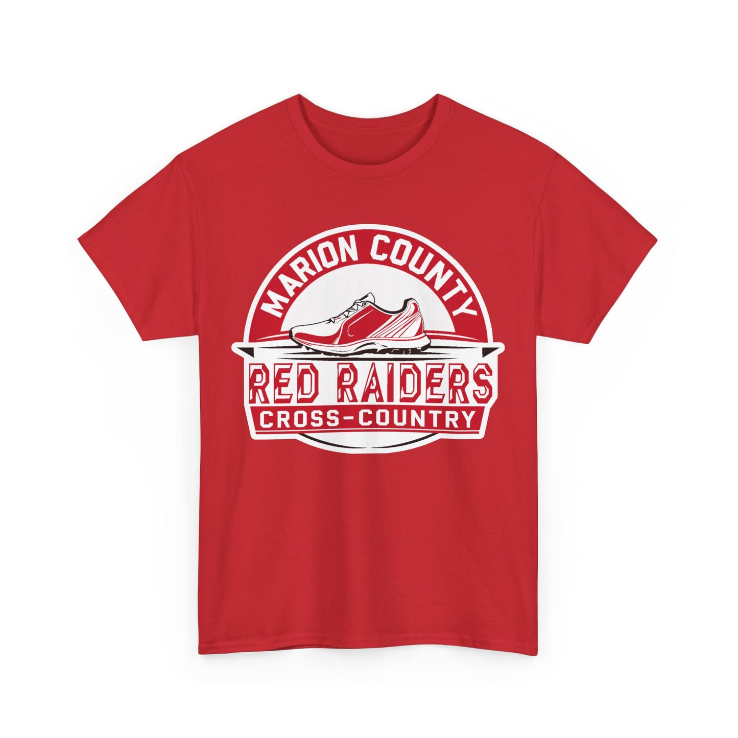 Adult Tee \ Marion County Red Raiders Cross-Country \ MCCC1