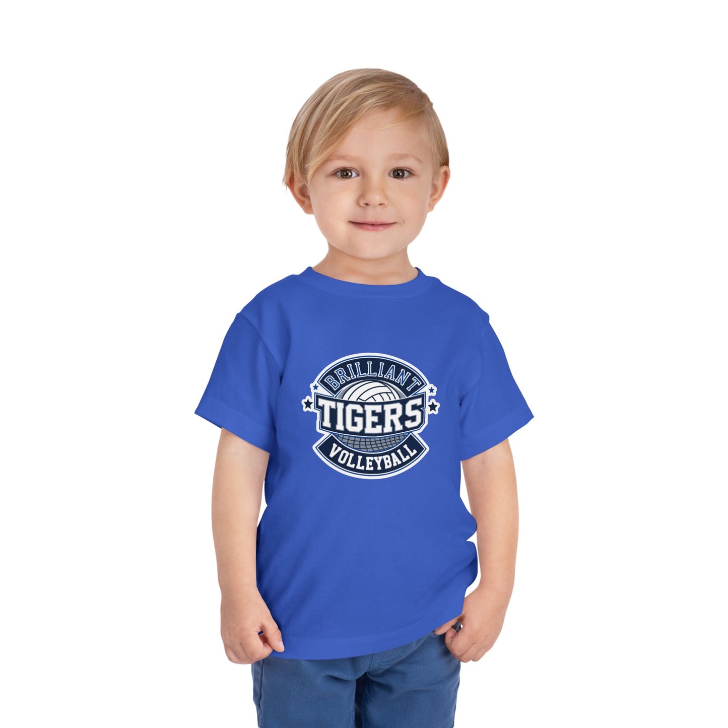 Toddler Tee \ Brilliant Tigers Volleyball \ BTV1