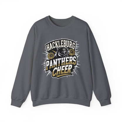 Adult Crewneck Sweatshirt \ Hackleburg Panthers Cheer \ HPC1