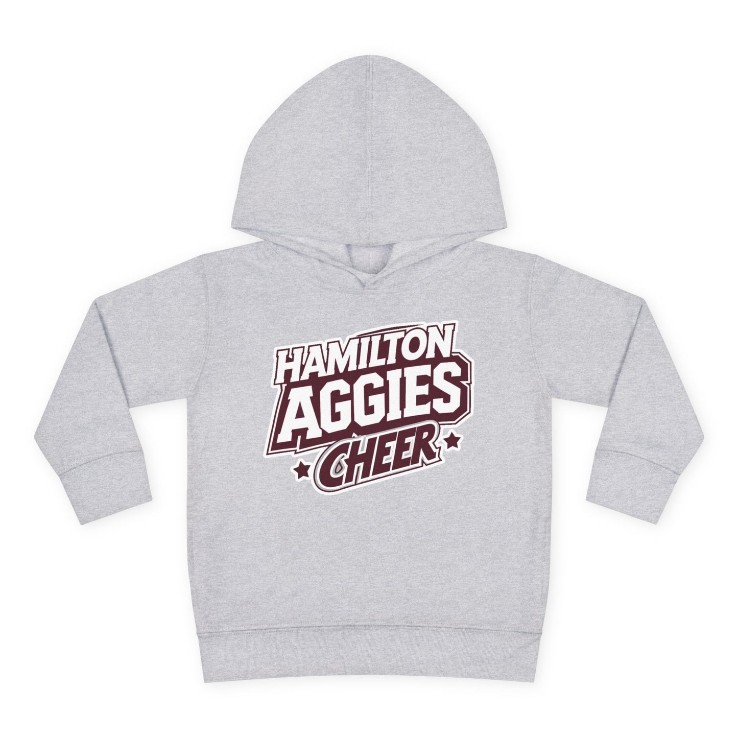 Toddler Hoodie Sweatshirt \ Hamilton Aggies Cheer \ HAC1
