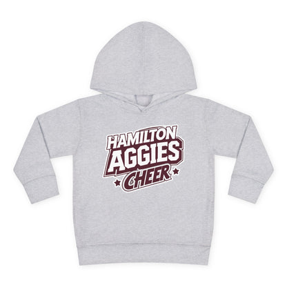Toddler Hoodie Sweatshirt \ Hamilton Aggies Cheer \ HAC1