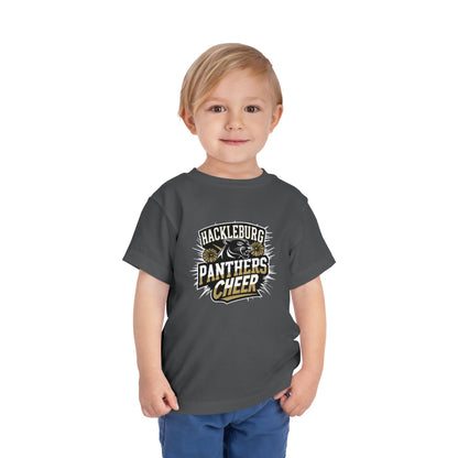 Toddler Tee \ Hackleburg Panthers Cheer \ HPC1