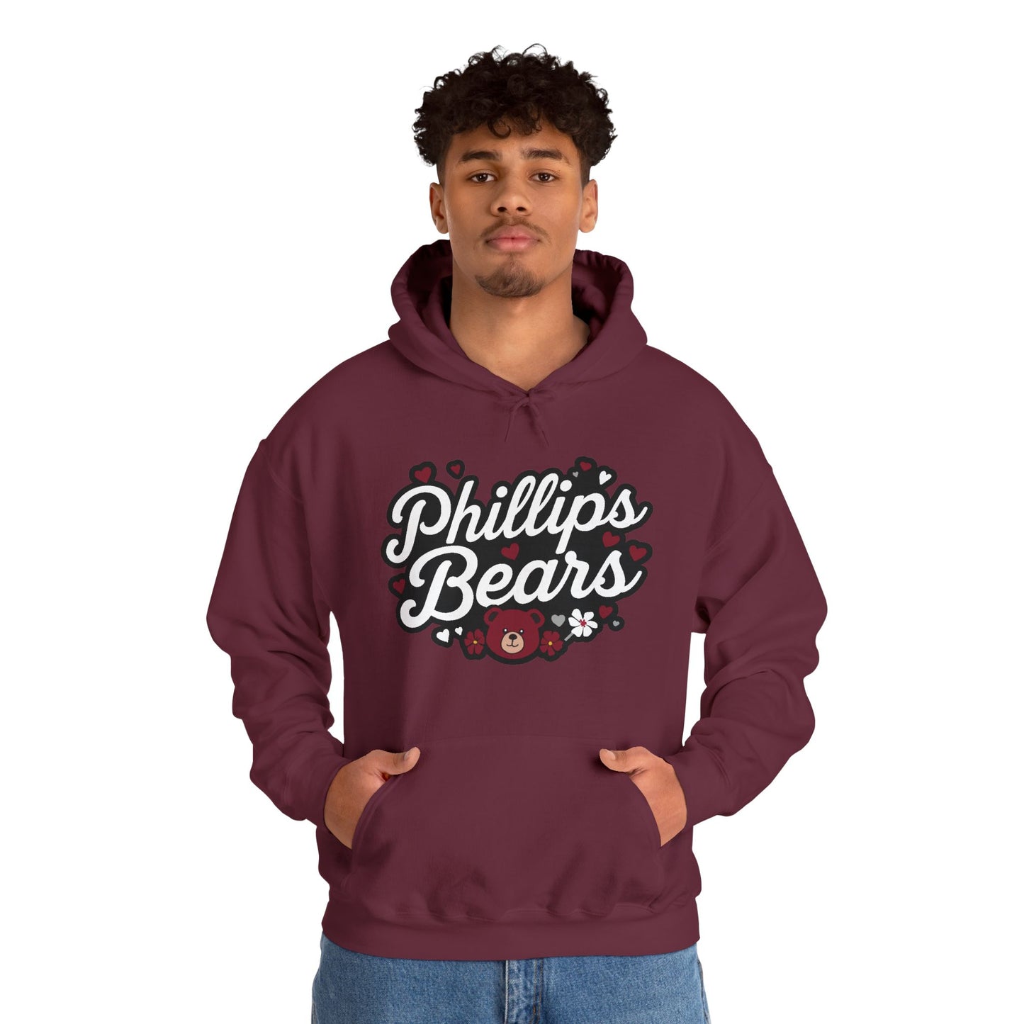 Adult Hoodie Sweatshirt \ Phillip's Bears \ PBG1