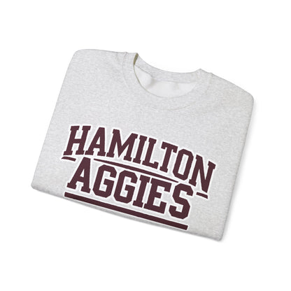 Adult Crewneck Sweatshirt \ Hamilton Aggies \ HA2
