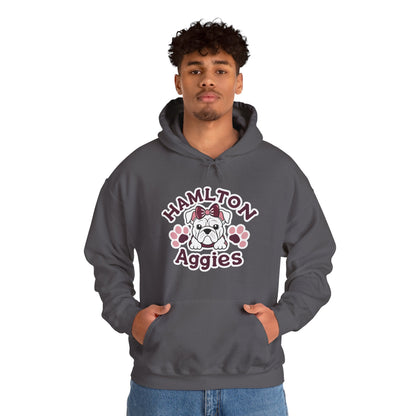 Adult Hoodie Sweatshirt \ Hamilton Aggies \ HAG3
