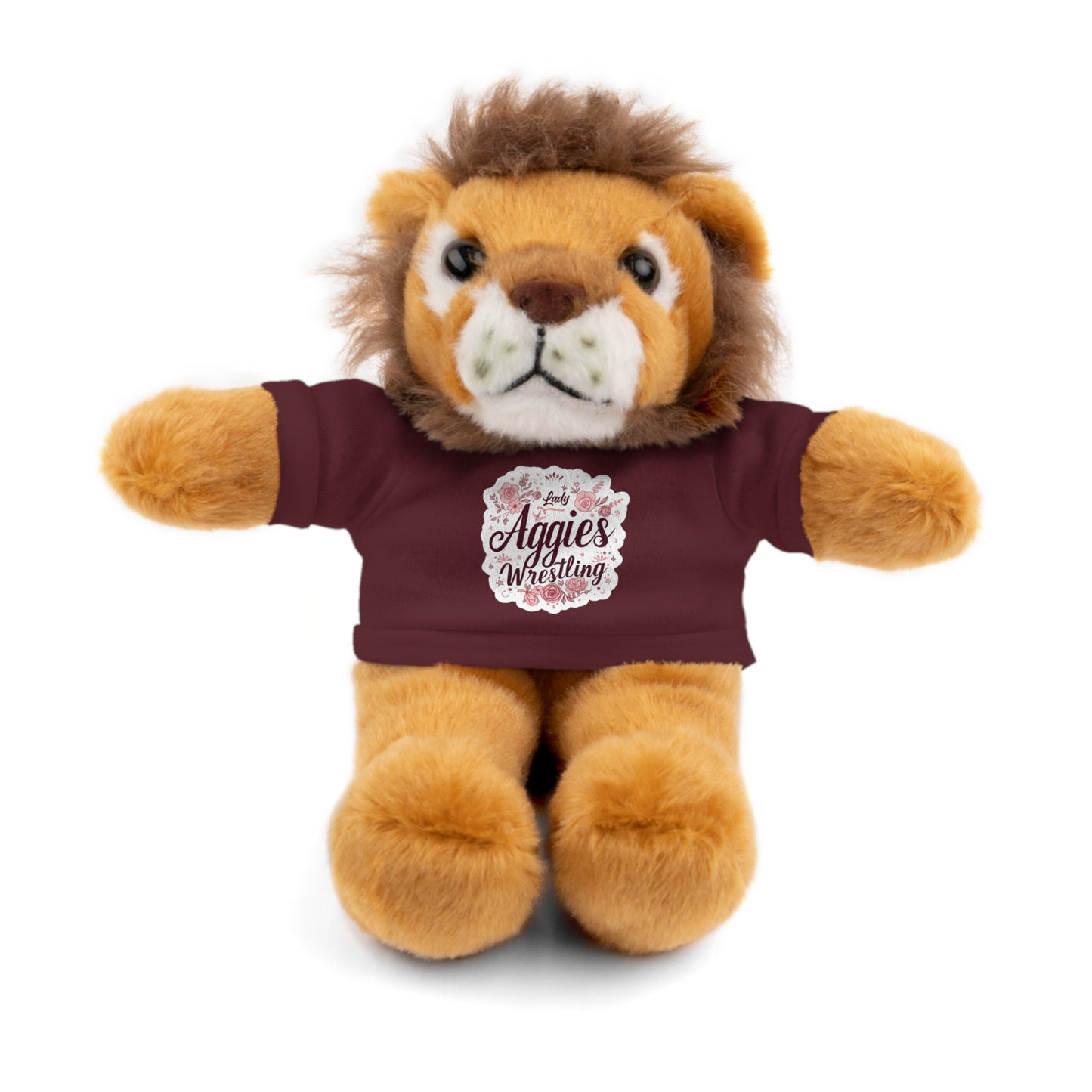 Stuffed Animal with Tee \ Hamilton Aggies Wrestling \ HAWG1