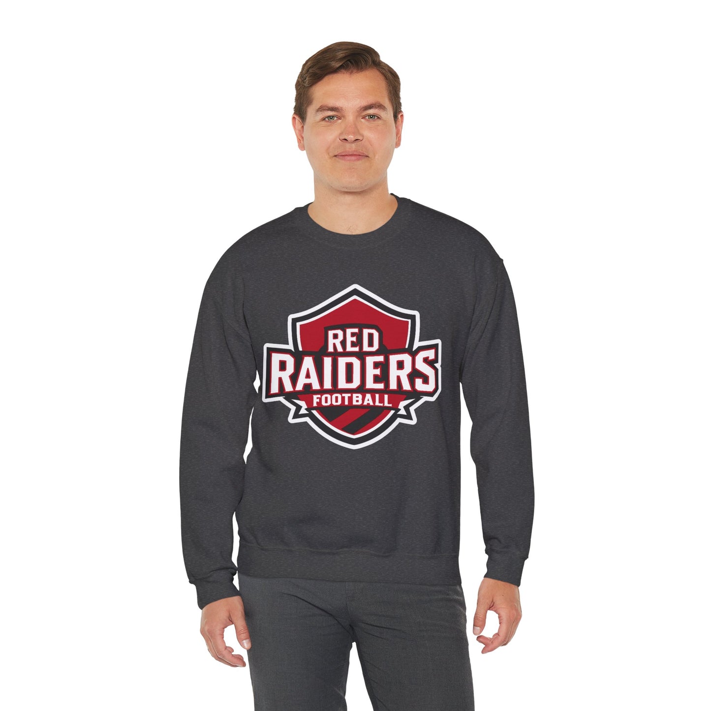 Adult Crewneck Sweatshirt \ Marion County Red Raiders Football \ MCF2