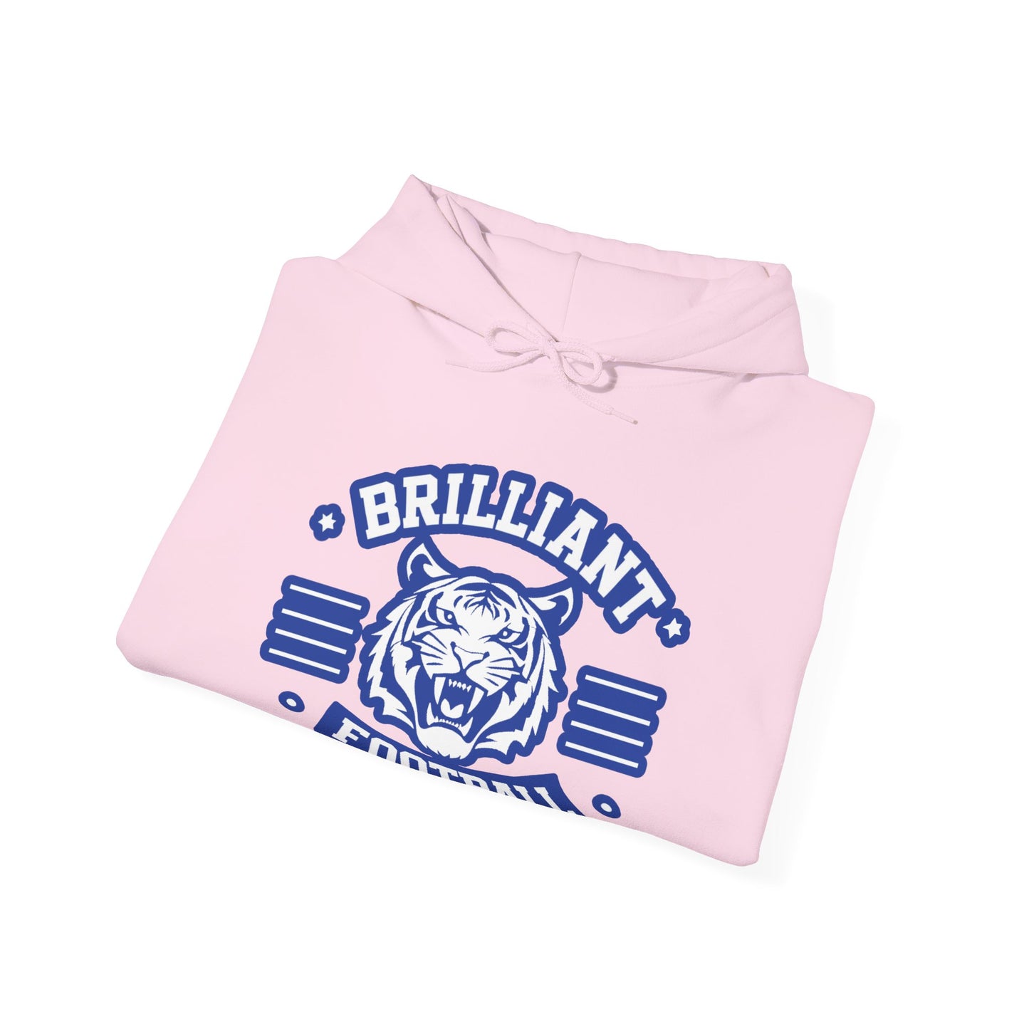 Adult Hoodie Sweatshirt \ Brilliant Tigers Football \ BTF2