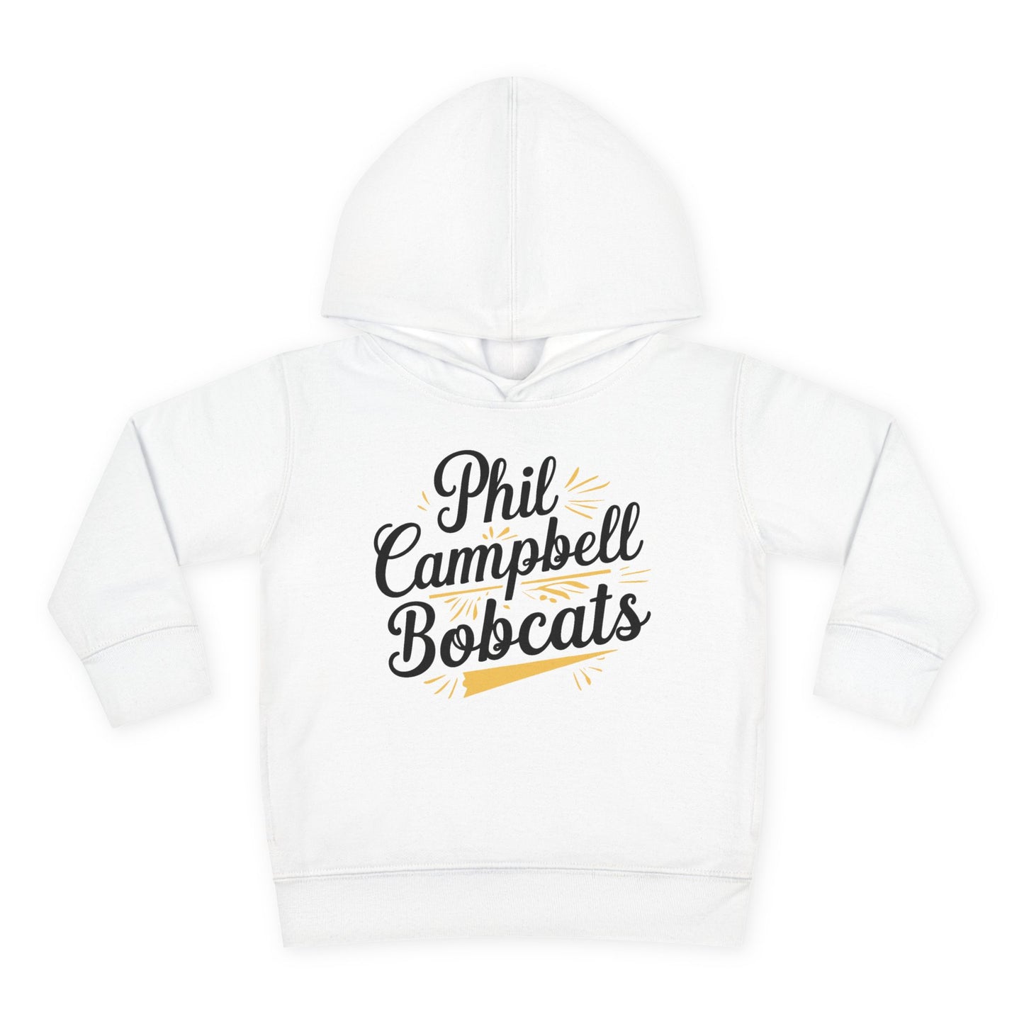 Toddler Hoodie Sweatshirt \ Phil Campbell Bobcats \ PCBG2