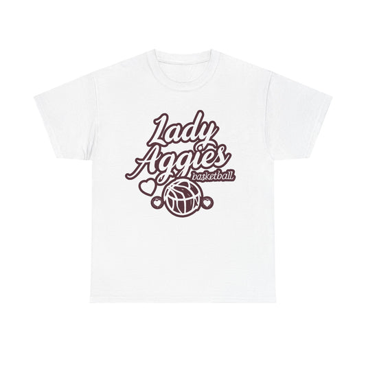 Adult Tee \ Hamilton Aggies Basketball \ HABKG2