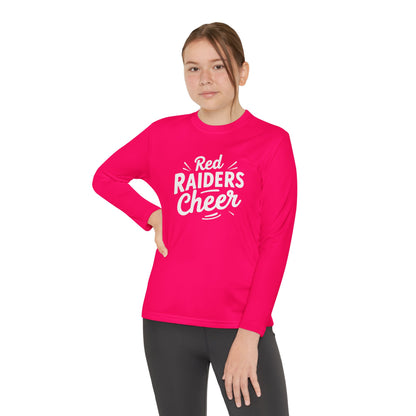 Youth Long Sleeve Tee \ Marion County Red Raiders Cheer \ MCC1