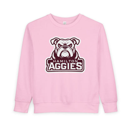 Toddler Crewneck Sweatshirt \ Hamilton Aggies \ HA4