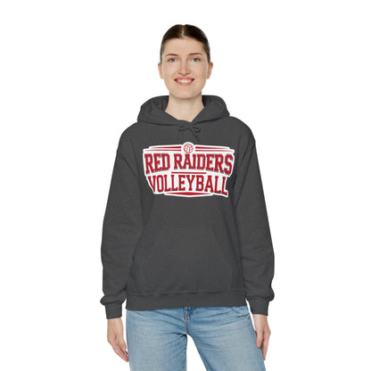 Adult Hoodie Sweatshirt \ Marion County Red Raiders Volleyball \ MCV2
