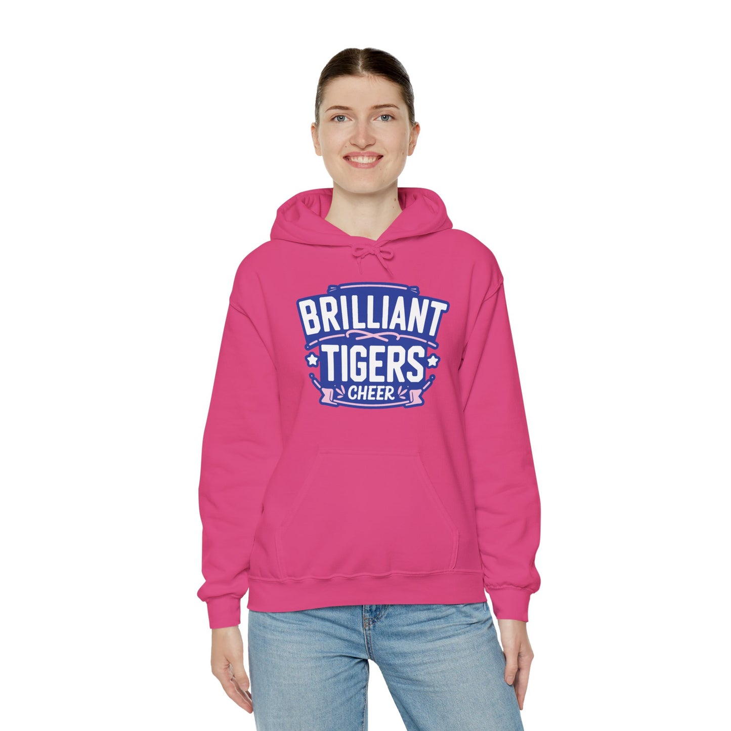 Adult Hoodie Sweatshirt \ Brilliant Tigers Cheer \ BTC2