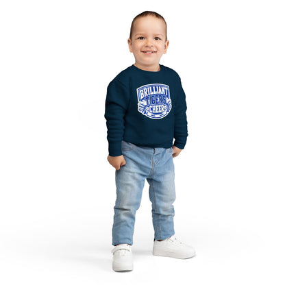 Toddler Crewneck Sweatshirt \ Brilliant Tigers Cheer \ BTC1