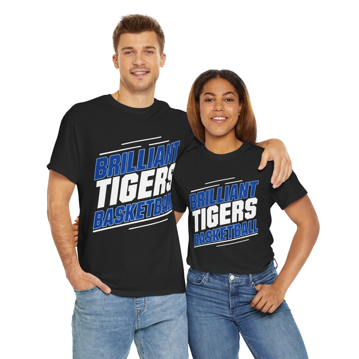 Adult Tee \ Brilliant Tigers Basketball \ BTBK2