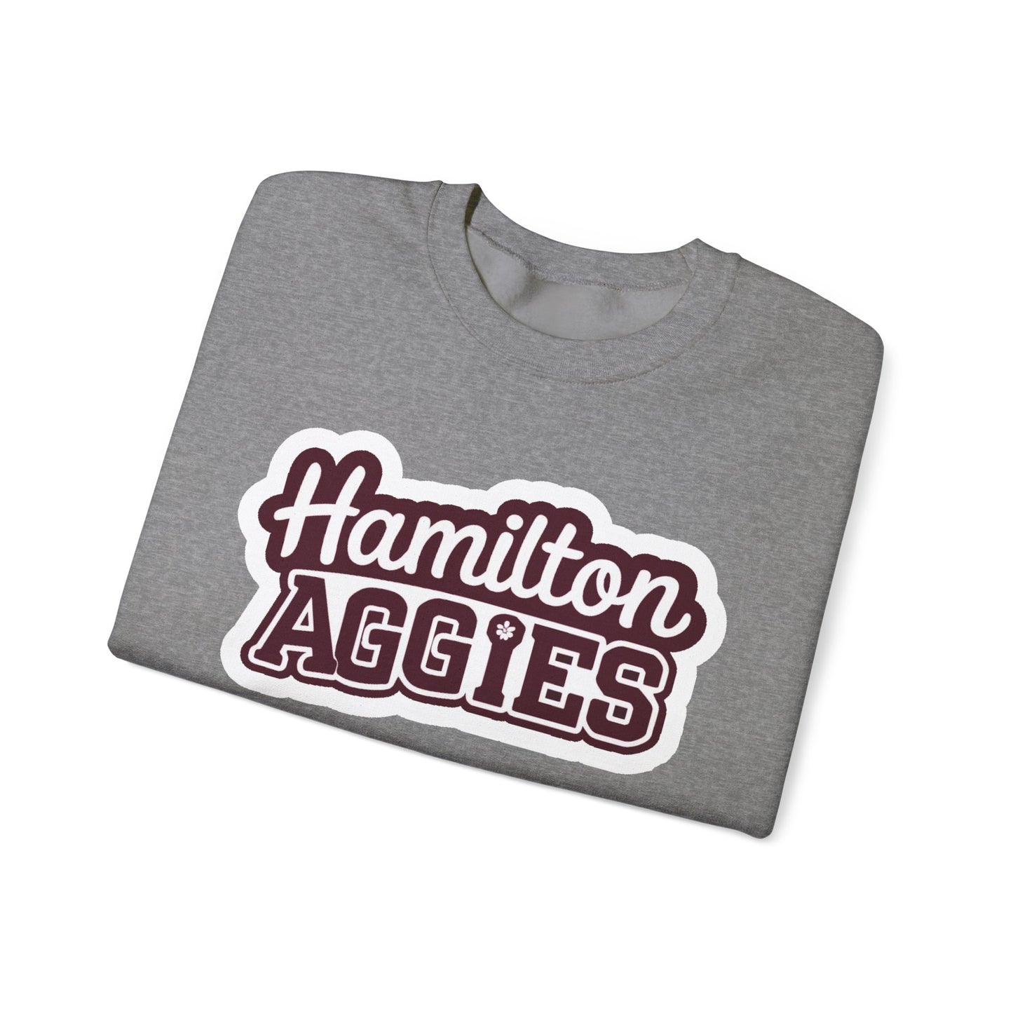 Adult Crewneck Sweatshirt \ Hamilton Aggies \ HAG2