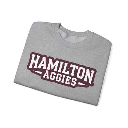 Adult Crewneck Sweatshirt \ Hamilton Aggies \ HA3