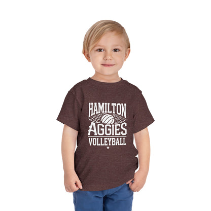 Toddler Tee \ Hamilton Aggies Volleyball \ HAV2