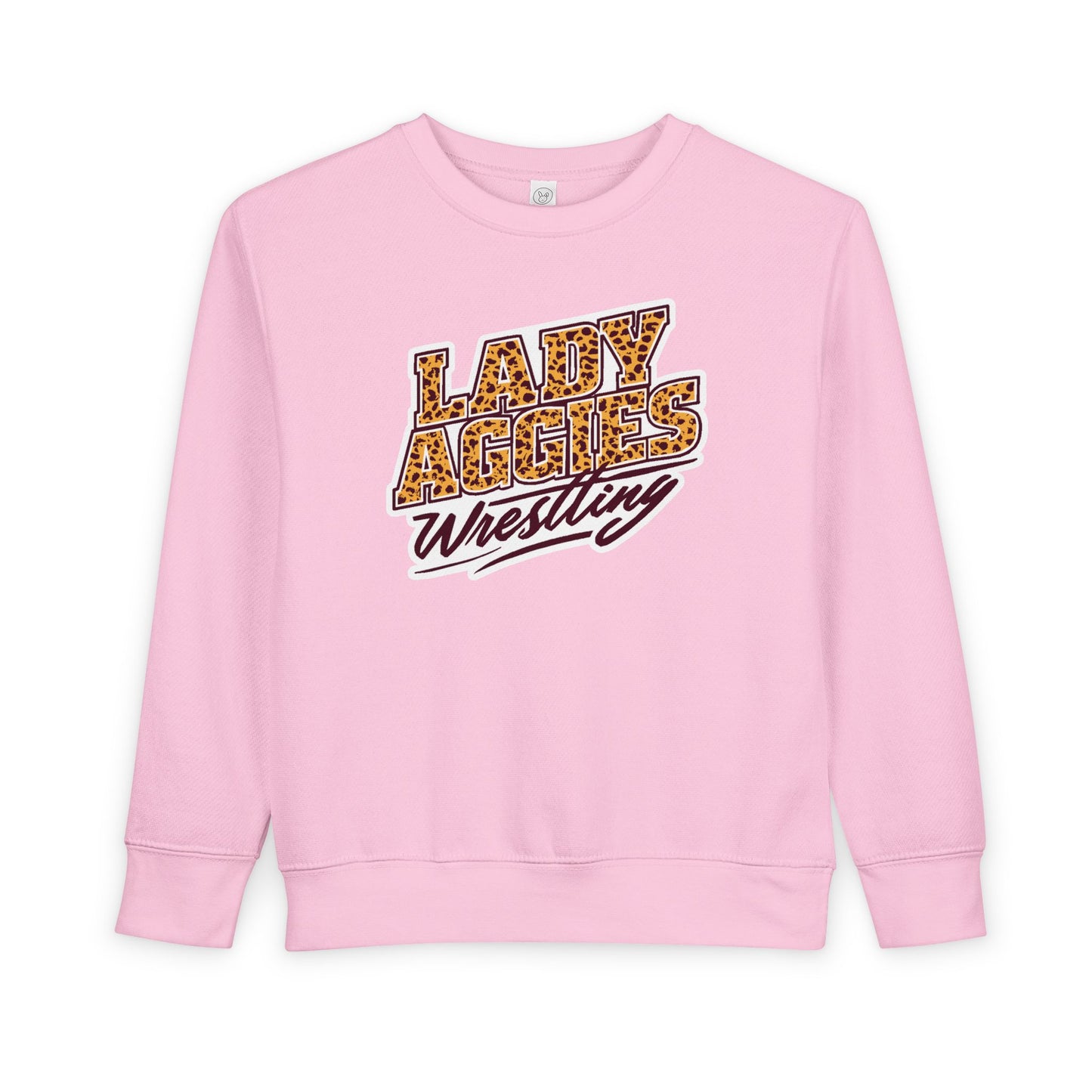 Toddler Crewneck Sweatshirt \ Hamilton Aggies Wrestling \ HAWG3